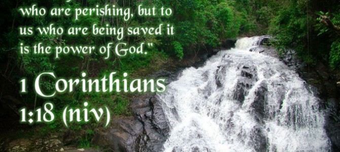 1 Cor 1:18