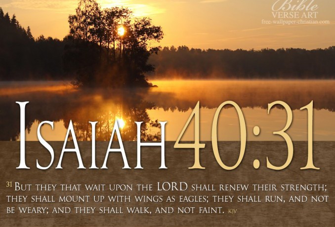 Isaiah 40:31 Isaiah 40:31