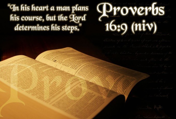 Proverbs 16:9 Proverbs 16:9