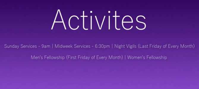 Activities Activities